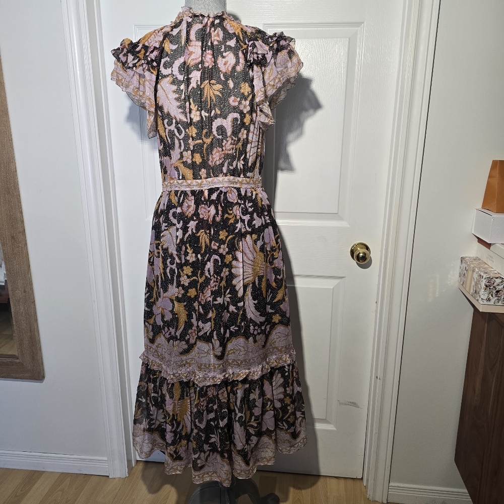 ULLA JOHNSON celestia Silk Dress - Picture 4 of 6